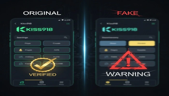 kiss918-app-original-vs-fake
